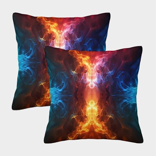 MJFCoin Flamme Kuschelige Kissenbezug 2er Set Für Kinder - Glühen Für Sofa Mit Niedlichen Designs, Perfekt Für Kinderzimmer Waschmaschinenfest 40x40cm MJFCoin Flamme Kuschelige Kissenbezug 2er Set Für Kinder - Glühen Für Sofa Mit Niedlichen Designs, Perfekt Für Kinderzimmer Waschmaschinenfest 40x40cm von MJFCoin