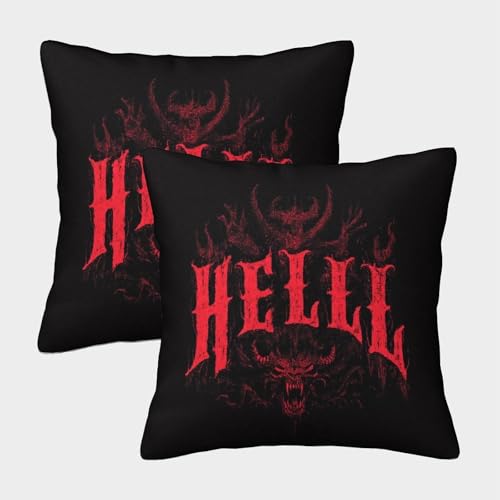 MJFCoin Halloween Kissenbezüge Für Sofa Und Bett, Alphabet Kissenbezug Im 2er-Set Geeignet Für Kids Room Fun Und Travel Essential, Maschinenwaschbar 45x45cm MJFCoin Halloween Kissenbezüge Für Sofa Und Bett, Alphabet Kissenbezug Im 2er-Set Geeignet Für Kids Room Fun Und Travel Essential, Maschinenwaschbar 45x45cm von MJFCoin