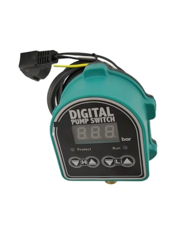 1 Stück Digitaler Wasserdruckschalter Digitalanzei, elektronischer Druckregler for Wasserpumpe(G1I4 external thread) von MJFVN