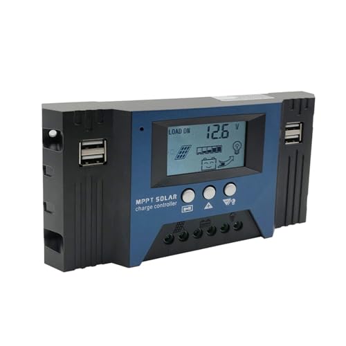 100A MPPT Solar Char Controller 12/24V Auto Solar Panel Controller Batterie Intellint Regler Mit 4 USB Ausgang(50A) von MJFVN