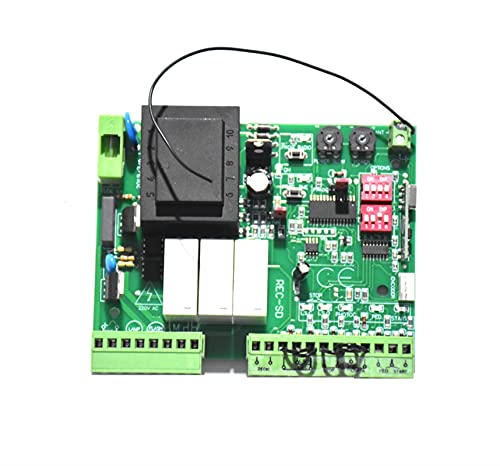 AC. Professionelle Schiebe-Garagentor-Controller-Empfänger Rolling Code Fernbedienung Gate Opener Plate Card – Mehr Sicherheit(Kit 5) von MJFVN