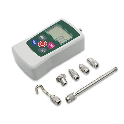 Digitales Radiusmessgerät 10-1000N Digitalanzeige Push-Pull-Kraftmesser Push-Pull mit Hintergrundbeleuchtung Elektronischer Dynamometer Tragbarer Tester(10N) von MJFVN