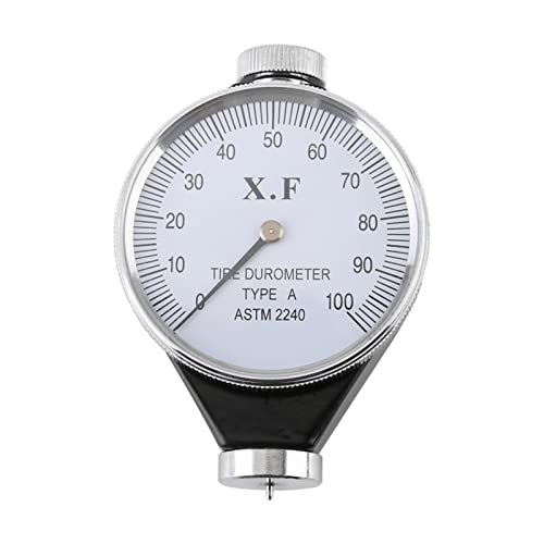 Durometer A/O D 0-100 ha Gummireifen-Härte-Tester-Messgerät for Kunststoff-Ledergummi-Multi-Harz(A Type) von MJFVN