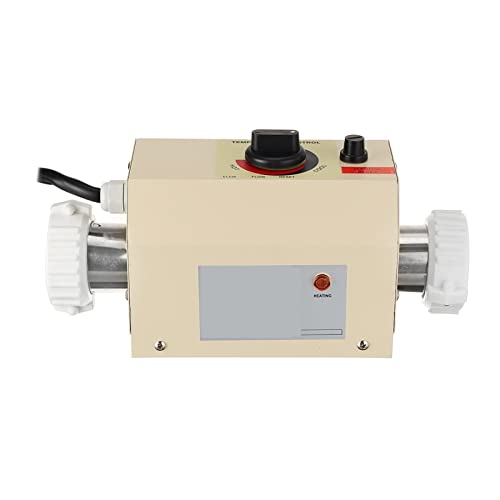 Elektropoolhitzer Wasserschwimmbad SPA Whirlpool Badheizung Thermostatheizung for heißes Bad im Freien Spa 3,3 kW von MJFVN