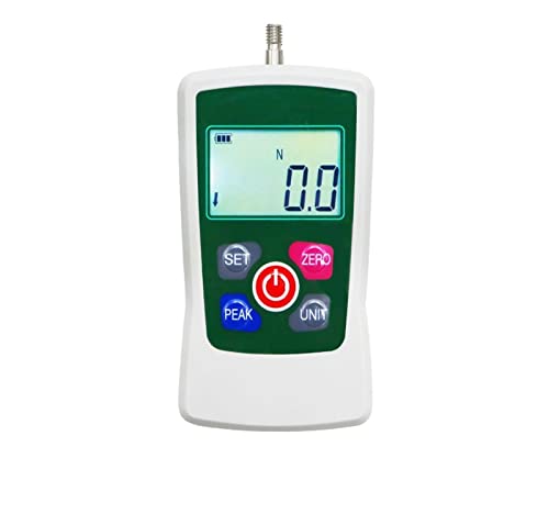 Force Tester Gauge Meter Tragbares digitales Push-Pull-Kraftmessgerät Kraftprüfgerät Dynamometer 1% digitales Kraftmessgerät mit hoher Genauigkeit(100N) von MJFVN