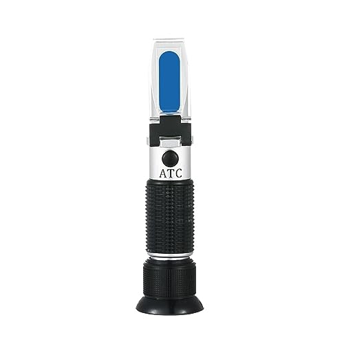 HandHeld Brix 28-62% Zucker Refraktometer ATC 10℃-30℃ Tester Meter Hause Brauen Ausrüstung Werkzeug for Fruchtsauce Saft Marmelade Getränke von MJFVN