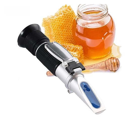 Honig Tester Refraktometer 58~90% Brix 38~43 Baume Konzentration Zucker Meter Densitometer Handheld Detektor Werkzeug for Imker von MJFVN