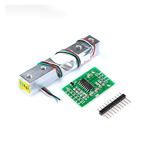 Modul Beban Sel 1KG 5KG 10KG 20KG HX711 AD Sensor Elektronik Modul Sensor Tekanan Penimbangan Paduan Aluminium(10KG and HX711) von MJFVN