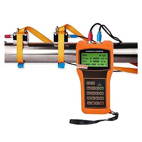TUF-2000H TS-2 (DN15 ~ DN100) TM-1 (DN50 ~ DN700 mm) TL-1 (DN300 ~ DN6000) Tragbarer digitaler Flüssigkeits-Ultraschall-Durchflussmesser Wasserdurchflussmesser(Host plus TL-1) von MJFVN