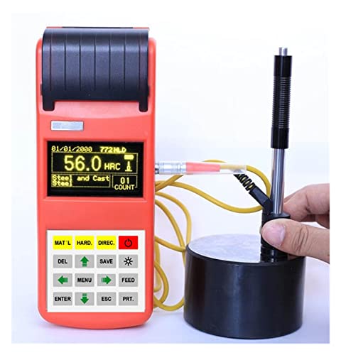 Thl500. Trinkbarer LEEB-Härte-Tester/Meter-Härteprüfgerät mit integriertem Drucker großem OLED Bildschirm- Metallhärtetester Thl500. Trinkbarer LEEB-Härte-Tester/Meter-Härteprüfgerät mit integriertem Drucker großem OLED Bildschirm- Metallhärtetester von MJFVN