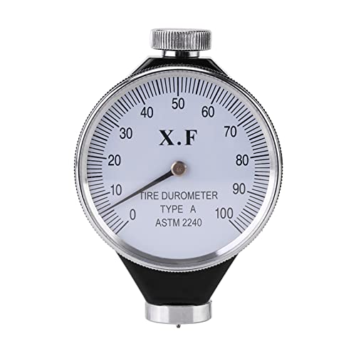 Typ O/a d Gummireifen Durometer Härteprüfgerät Hohe Genauigkeit Reifenhärtel Meter Tragbare Manometer 0-100 Grad Maß(A Rubber) von MJFVN