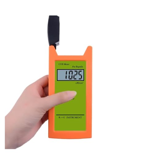 UVB-Tester, hochpräziser UVB-Detektor, UVB-Testrät for Reptilien, soforti Messwerte, UVB-Messrät, Werkzeug zur Messung der Leuchtkraft Messgerät UVB-Tester, hochpräziser UVB-Detektor, UVB-Testrät for Reptilien, soforti Messwerte, UVB-Messrät, Werkzeug zur Messung der Leuchtkraft Messgerät von MJFVN