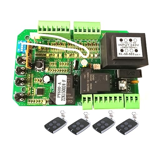 Weit verbreiteter Schiebetoröffner, Motorsteuergerät, Leiterplatte, Steuerplatine, elektronische Kartenplatte(4 keys with board) von MJFVN