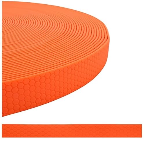 MJH® Wasser Feste Schleppleine mit Handschlaufe 13mm breit orange in verschiedenen Längen (1,50m) von MJH