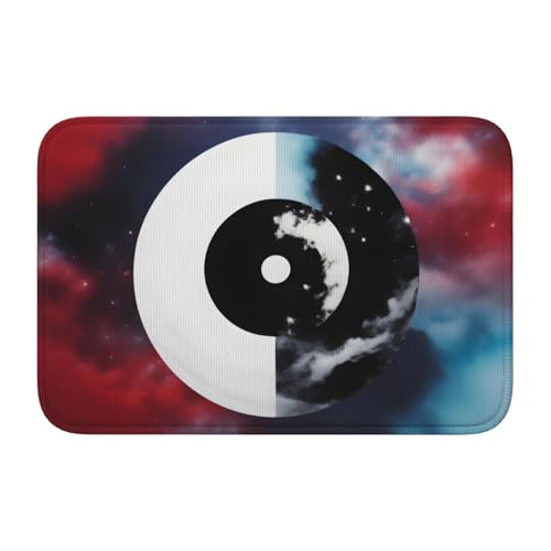 Bodenmatte mit Schlosskante, 40 x 60 MJHKXLJ Yin Yang Himmel bedruckt für WC, Schminktisch, Ferienhaus, Hauptbadezimmer, Kinderzimmer und Gäste-Suite Bodenmatte mit Schlosskante, 40 x 60 MJHKXLJ Yin Yang Himmel bedruckt für WC, Schminktisch, Ferienhaus, Hauptbadezimmer, Kinderzimmer und Gäste-Suite von MJHKXLJ