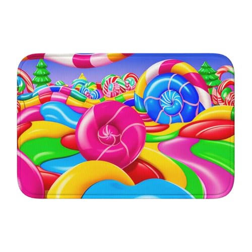 Bodenmatte mit Schlosskante, 40 x 60 MJHKXLJ bedruckt für WC, Schminktisch, Ferienhaus, Hauptbad, Kinderzimmer und Gäste-Suite von MJHKXLJ