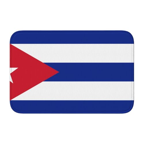 Bodenmatte mit Schlossrand, 40 x 60 MJHKXLJ Kubanische Flagge, bedruckt für WC, Schminktisch, Ferienhaus, Hauptbadezimmer, Kinderzimmer und Gäste-Suite Bodenmatte mit Schlossrand, 40 x 60 MJHKXLJ Kubanische Flagge, bedruckt für WC, Schminktisch, Ferienhaus, Hauptbadezimmer, Kinderzimmer und Gäste-Suite von MJHKXLJ