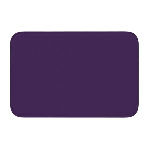 Fußmatte mit Schlosskante, 40 x 60 MJHKXLJ dunkelviolett, bedruckt für WC, Schminktisch, Ferienhaus, Hauptbad, Kinderzimmer und Gäste-Suite Fußmatte mit Schlosskante, 40 x 60 MJHKXLJ dunkelviolett, bedruckt für WC, Schminktisch, Ferienhaus, Hauptbad, Kinderzimmer und Gäste-Suite von MJHKXLJ
