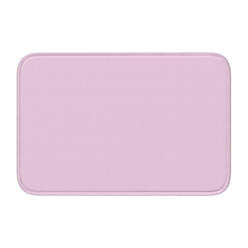 Fußmatte mit Schlosskante, 40 x 60 MJHKXLJ hellrot, bedruckt für WC, Schminktisch, Ferienhaus, Hauptbad, Kinderzimmer und Gäste-Suite von MJHKXLJ