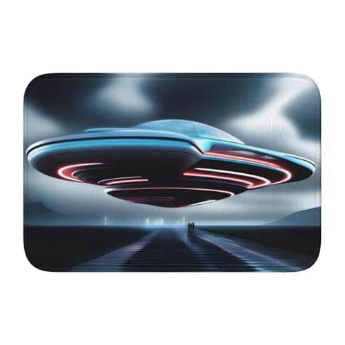 Fußmatte mit Schlosskante, 40 x 60 MJHKXLJ mit Supernatural Inspiration, bedruckt für WC, Schminktisch, Ferienhaus, Hauptbad, Kinderzimmer und Gäste-Suite von MJHKXLJ