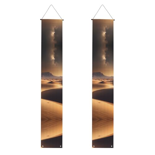 MJHKXLJ Banner zum Schulabschluss, Motiv: Wüstensterne, robust, langlebig, waschbar und wiederverwendbar, 30,5 x 180 cm von MJHKXLJ
