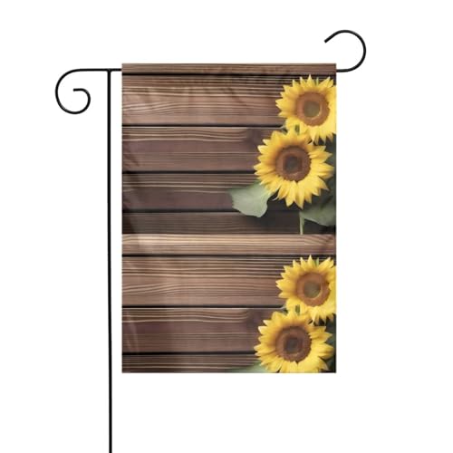 MJHKXLJ Gartenflagge mit drei Sonnenblumen auf Holz, bedruckt, 30,5 x 45,7 cm, für Garten, Terrasse, Balkon MJHKXLJ Gartenflagge mit drei Sonnenblumen auf Holz, bedruckt, 30,5 x 45,7 cm, für Garten, Terrasse, Balkon von MJHKXLJ