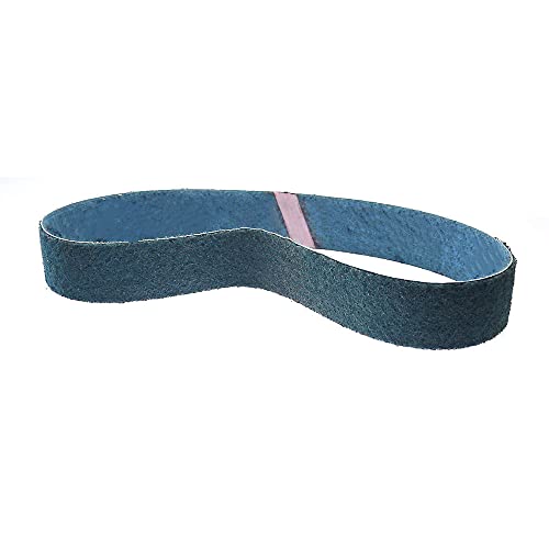 1 Stück Schleifvlies-Schleifband Sehr grobes bis feines Nylon-Polierband, Blau P400.915 x 100 mm von MJIKOO