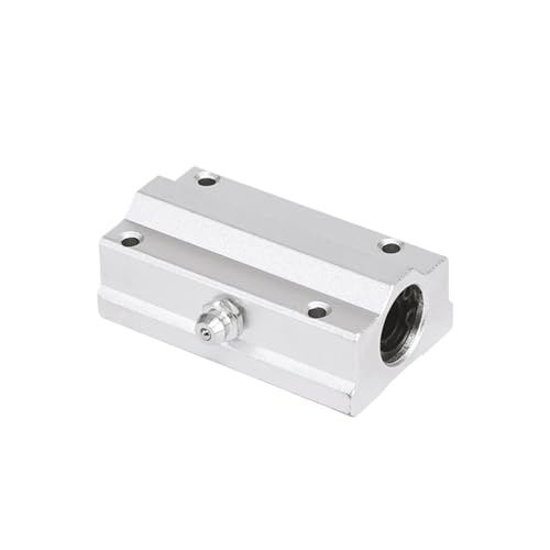 MJINA SCS16LUU SCS8LUU SCS10LUU SCS12LUU SCS13LUU SCS16LUU Linearer Kugellagerblock, CNC-Fräser, 3D-Drucker-Wellen, Stangenteile (SCS16LUU), 2 Stück von MJINA
