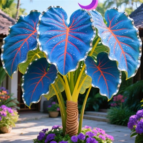 Elefantenohr,Elefantenohr Rhizome,Winterhart MehrjäHrig,Elefantenohr Winterhart,GroßRhizome-3 Rhizome-H von MJKIJBBO