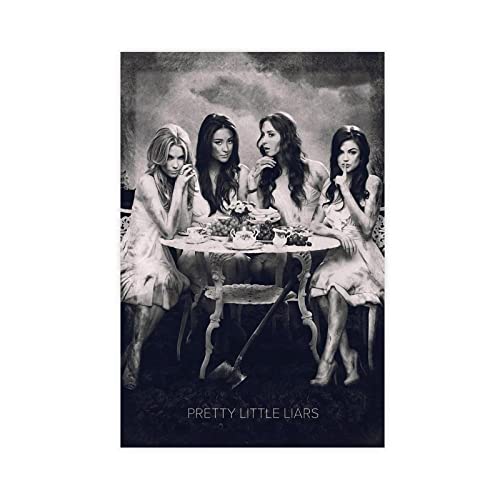 Filmposter "Pretty Little Liars", Leinwand, Schlafzimmer, Dekoration, Sport, Landschaft, Büro, Raumdekoration, Geschenk, ohne Rahmen, 30 x 45 cm von MJKO