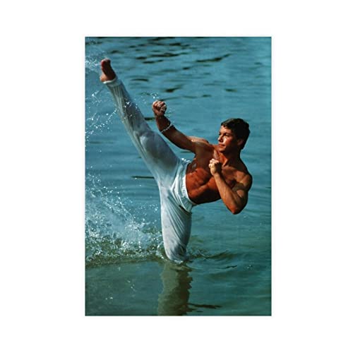 MJKO Jean-claude Van Damme Leinwand-Poster, Wandkunst, Dekoration, Bild für Wohnzimmer, Schlafzimmer, Dekoration ohne Rahmen, 40 x 60 cm MJKO Jean-claude Van Damme Leinwand-Poster, Wandkunst, Dekoration, Bild für Wohnzimmer, Schlafzimmer, Dekoration ohne Rahmen, 40 x 60 cm von MJKO