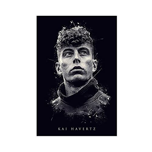 MJKO Kai Havertz Leinwand-Poster, Wandkunst, Dekoration, Druck, Bild, Gemälde für Wohnzimmer, Schlafzimmer, Dekoration, ohne Rahmen, 20 x 30 cm MJKO Kai Havertz Leinwand-Poster, Wandkunst, Dekoration, Druck, Bild, Gemälde für Wohnzimmer, Schlafzimmer, Dekoration, ohne Rahmen, 20 x 30 cm von MJKO