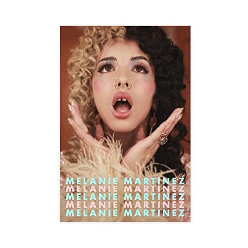 MJKO Pop Singer Melanie Martinez 4 Leinwandposter Schlafzimmer Dekor Sport Landschaft Büro Zimmer Dekor Geschenk ohne Rahmen Stil 30 x 45 cm von MJKO