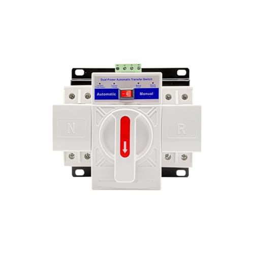 Dual Power ATS 2P/4P 63A Dual Power Automatischer Transferschalter AC230V (4P 63A) (2P 63A) von MJMLUCK