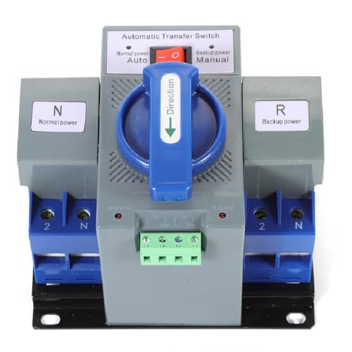 Dual Power Automatic Transfer Switch 110V 2P 63A Generator Umschalter 50/60Hz Dual Power Automatic Transfer Switch 110V 2P 63A Generator Umschalter 50/60Hz von MJMLUCK