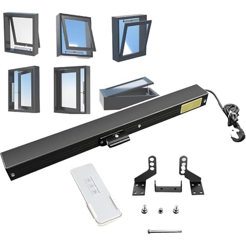 MJMLUCK Automatic Window Opener Device, Electric Window Opener Actuator, Induction Window Closing, Stroke 300mm, Automatic Chain Window Openers for Skylight Window Greenhouse MJMLUCK Automatic Window Opener Device, Electric Window Opener Actuator, Induction Window Closing, Stroke 300mm, Automatic Chain Window Openers for Skylight Window Greenhouse von MJMLUCK
