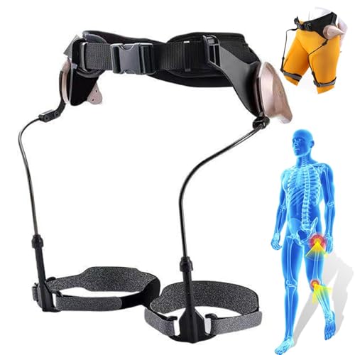MJMLUCK Body Power Exoskelett für Gehhilfen, Power-Gehhilfen, Trainingsgerät zur Rehabilitation der unteren Gliedmaßen, kein Aufladen erforderlich, ideal für die Schlaganfall-Reha, Reisen und täglic von MJMLUCK