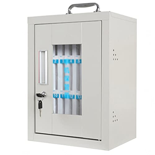 MJMLUCK Cell Phone Locker Box Cell Phones Storage Student Mobile Phone Storage Box with Safety Lock Restaurant Storage Cabinet,24 Slots (24 Slots) (24 Slots) von MJMLUCK