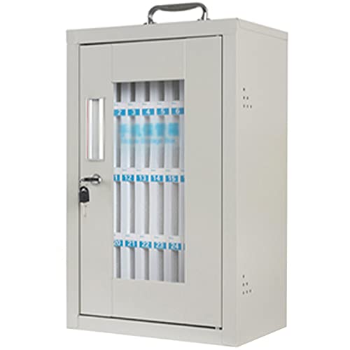 MJMLUCK Cell Phone Locker Box Cell Phones Storage Student Mobile Phone Storage Box with Safety Lock Restaurant Storage Cabinet,24 Slots (24 Slots) (36 Slots) von MJMLUCK