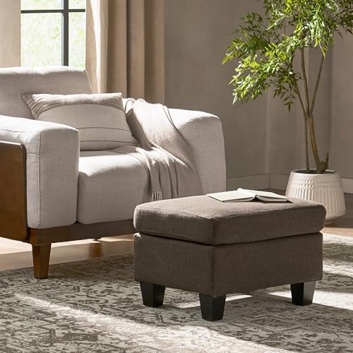 MJMLUCK Chocolate Fabric Footstool - Versatile Ottoman for Rest, Seating & Style MJMLUCK Chocolate Fabric Footstool - Versatile Ottoman for Rest, Seating & Style von MJMLUCK