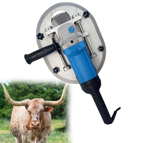 MJMLUCK Elektrischer Enthorner für Rinder und Schafe, Handenthorner, 1700 W elektrischer Veterinär-Enthorner, Enthornung Erwachsener Rinder, Sägen, automatische Maschine zum Entfernen von Kuhhörnern MJMLUCK Elektrischer Enthorner für Rinder und Schafe, Handenthorner, 1700 W elektrischer Veterinär-Enthorner, Enthornung Erwachsener Rinder, Sägen, automatische Maschine zum Entfernen von Kuhhörnern von MJMLUCK