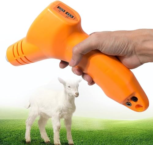 MJMLUCK Elektrischer Rinderenthorner, Werkzeug zum Enthornen von Kälbern, Temperatur kann 900 °C erreichen, sichere und effiziente Hornentfernung, für die Tierhaltung auf Bauernhöfen und Ranches MJMLUCK Elektrischer Rinderenthorner, Werkzeug zum Enthornen von Kälbern, Temperatur kann 900 °C erreichen, sichere und effiziente Hornentfernung, für die Tierhaltung auf Bauernhöfen und Ranches von MJMLUCK