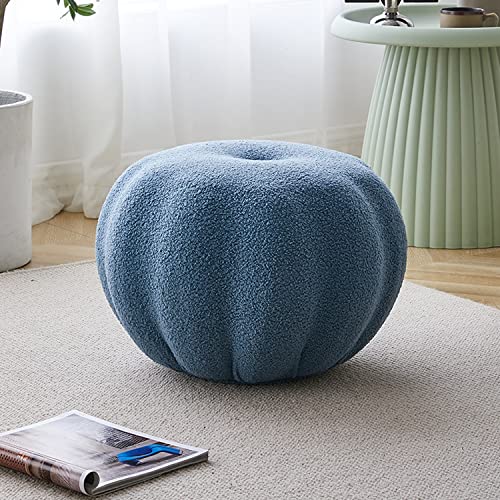 MJMLUCK Flauschiger Fußhocker aus Stoff, Ottomane – Kleiner Fußhocker unter dem Schreibtisch oder Schminkstuhl – perfekte Sofa-Fußstütze und zusätzliche Sitzgelegenheit für das Wohnzimmer, von MJMLUCK