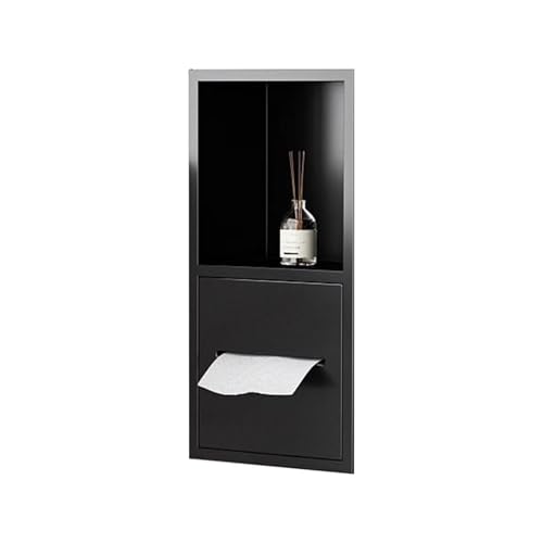 MJMLUCK Kommerzieller Edelstahl-Papierhandtuchspender zum Einbau mit offenem Regal, Mehrfach-/Rollen-Papierhandtuchhalter, kommerzieller Toilettenpapierspender/Abfallbehälter für Toiletten MJMLUCK Kommerzieller Edelstahl-Papierhandtuchspender zum Einbau mit offenem Regal, Mehrfach-/Rollen-Papierhandtuchhalter, kommerzieller Toilettenpapierspender/Abfallbehälter für Toiletten von MJMLUCK