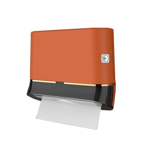 MJMLUCK Kommerzieller Papierhandtuchspender zur Wandmontage, kommerzieller C-Falz-Multifold-Trifold-Taschentuchspender mit Schloss, dekorativer Handtuchhalter aus Kunststoff für die Toilet MJMLUCK Kommerzieller Papierhandtuchspender zur Wandmontage, kommerzieller C-Falz-Multifold-Trifold-Taschentuchspender mit Schloss, dekorativer Handtuchhalter aus Kunststoff für die Toilet von MJMLUCK