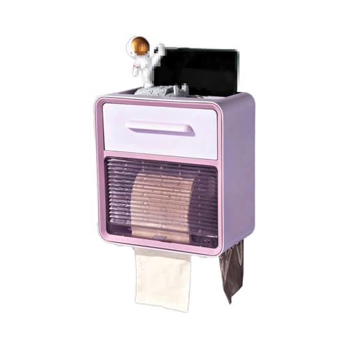 MJMLUCK Kommerzieller kreativer Papierhandtuchspender, Wandmontage, Badezimmer-Toilettenpapierbox mit Schublade, Selbstklebender Kunststoff, mehrfach gefaltet, C-förmiger Handtuchspender f MJMLUCK Kommerzieller kreativer Papierhandtuchspender, Wandmontage, Badezimmer-Toilettenpapierbox mit Schublade, Selbstklebender Kunststoff, mehrfach gefaltet, C-förmiger Handtuchspender f von MJMLUCK