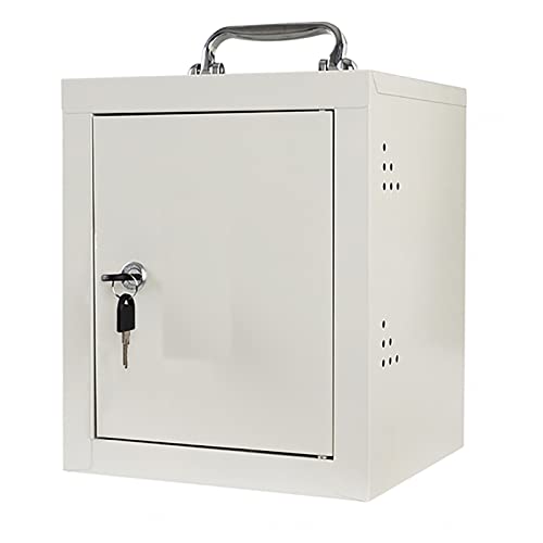MJMLUCK Mobile Phone Storage Box Wall Mounted Cell Phone Locker Cell Phone Locker with Handle and Security Can Be Carried by Hand,36 Slots (12 Slots) (12 Slots) von MJMLUCK