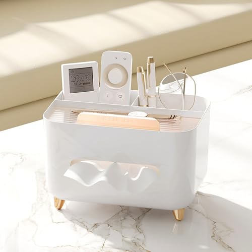 MJMLUCK Taschentuchbox-Organizer mit Aufbewahrung, niedliche rechteckige Taschentuchbox-Abdeckung, quadratischer Taschentuchbox-Halter, Taschentuchbox aus Kunststoff mit Fächern, Mini-Tasc MJMLUCK Taschentuchbox-Organizer mit Aufbewahrung, niedliche rechteckige Taschentuchbox-Abdeckung, quadratischer Taschentuchbox-Halter, Taschentuchbox aus Kunststoff mit Fächern, Mini-Tasc von MJMLUCK