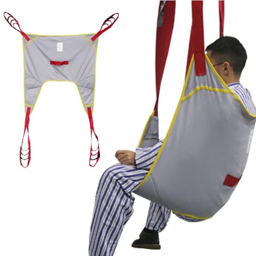 MJMLUCK Toiletten-Patientenlift-Schlinge, universelle gepolsterte Hebe-U-Schlinge für Patientenlifte, Patientenhilfs-Schlinge, strapazierfähige Transfer-Schlinge bis zu 230 kg für medizinische Behin von MJMLUCK