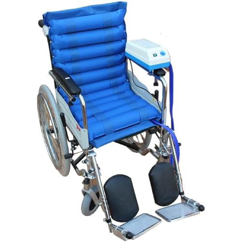 MJMLUCK Wechseldruck-Luftmatratze mit Pumpe – Aufblasbare Rollstuhlauflage zur Dekubitusprävention und -linderung, für postoperative Patienten – 100 x 48 x 7,5 cm MJMLUCK Wechseldruck-Luftmatratze mit Pumpe – Aufblasbare Rollstuhlauflage zur Dekubitusprävention und -linderung, für postoperative Patienten – 100 x 48 x 7,5 cm von MJMLUCK